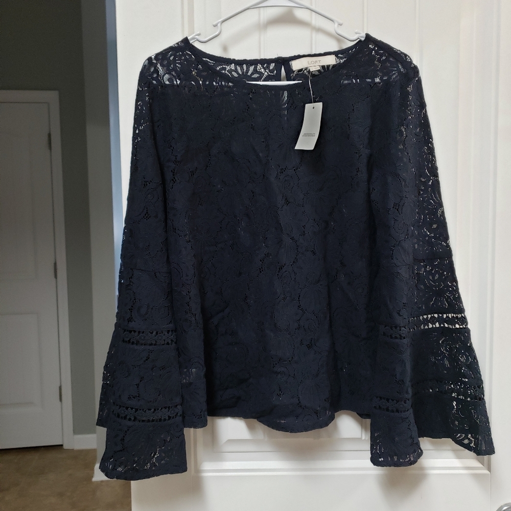 LOFT Lace blouse